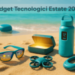 Gadget tecnologici essenziali per l'estate 2025: occhiali smart, mini drone impermeabile e dispositivi di raffreddamento per vacanze tech