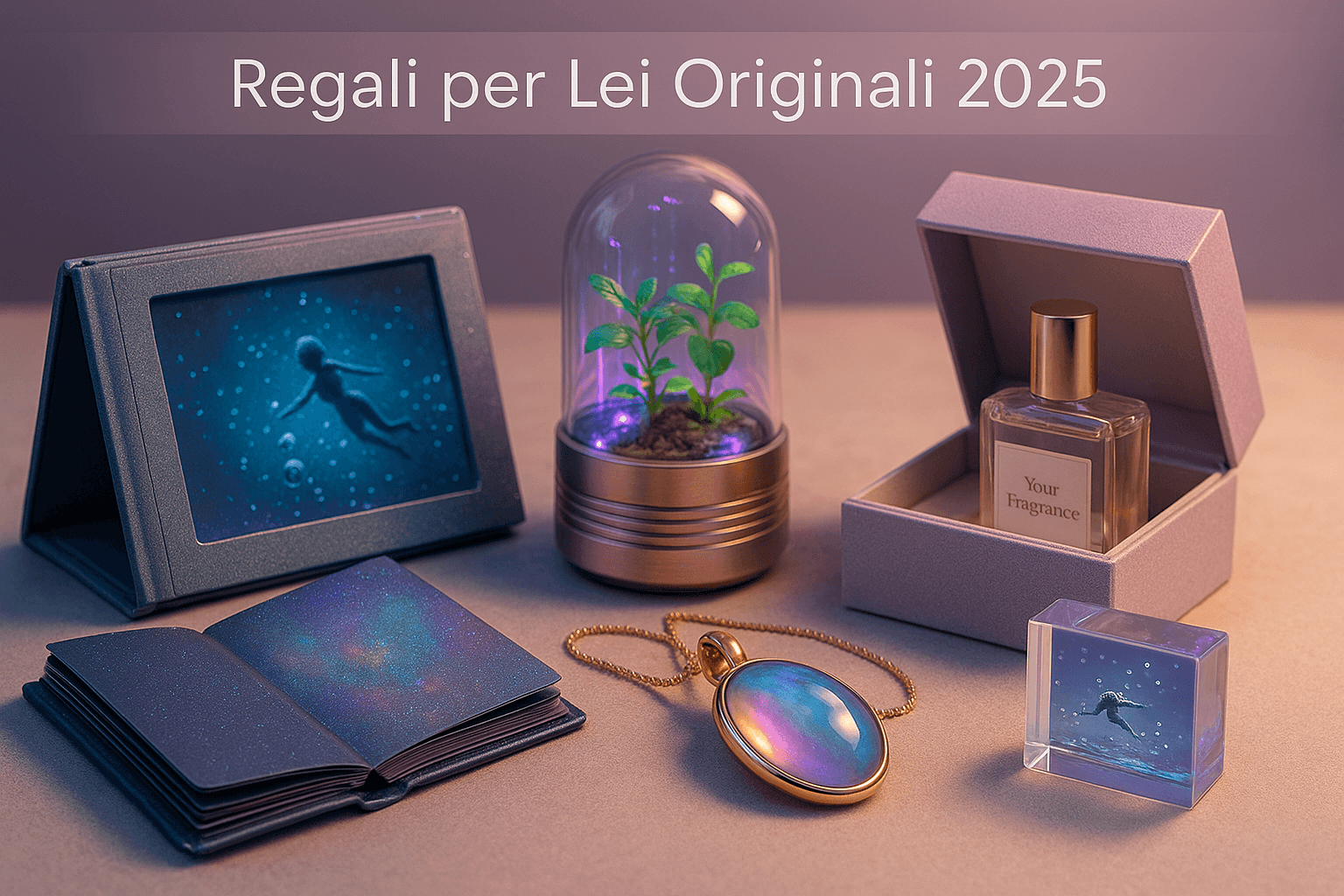 Regali per lei originali 2025: collezione di idee uniche personalizzate dall'album con realtà aumentata al gioiello bioreattivo