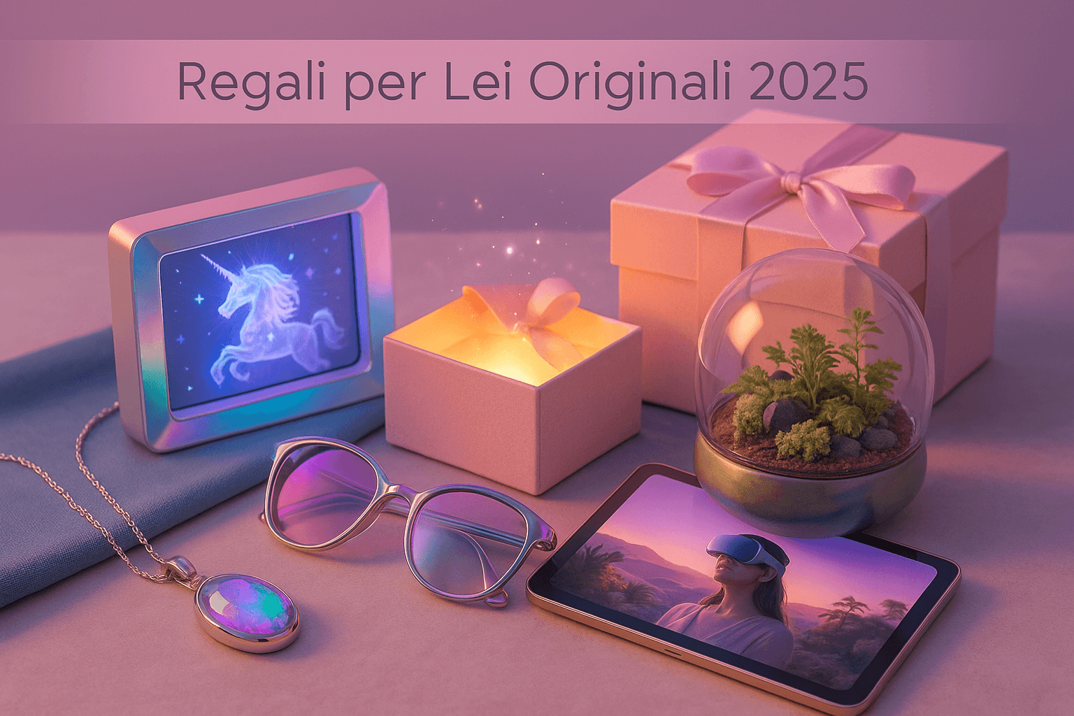 Regali per lei originali 2025: collezione di idee uniche e personalizzate per sorprendere in ogni occasione