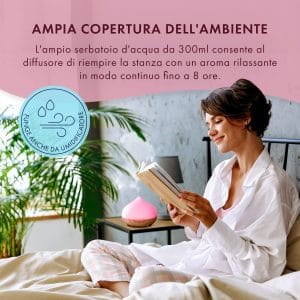 Diffusore di Aromi con Luci LED L'Idea Regalo Perfetta