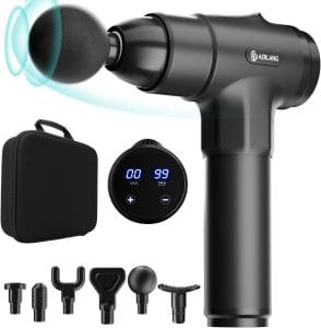 AERLANG Pistola Massaggio Muscolare Con Calore