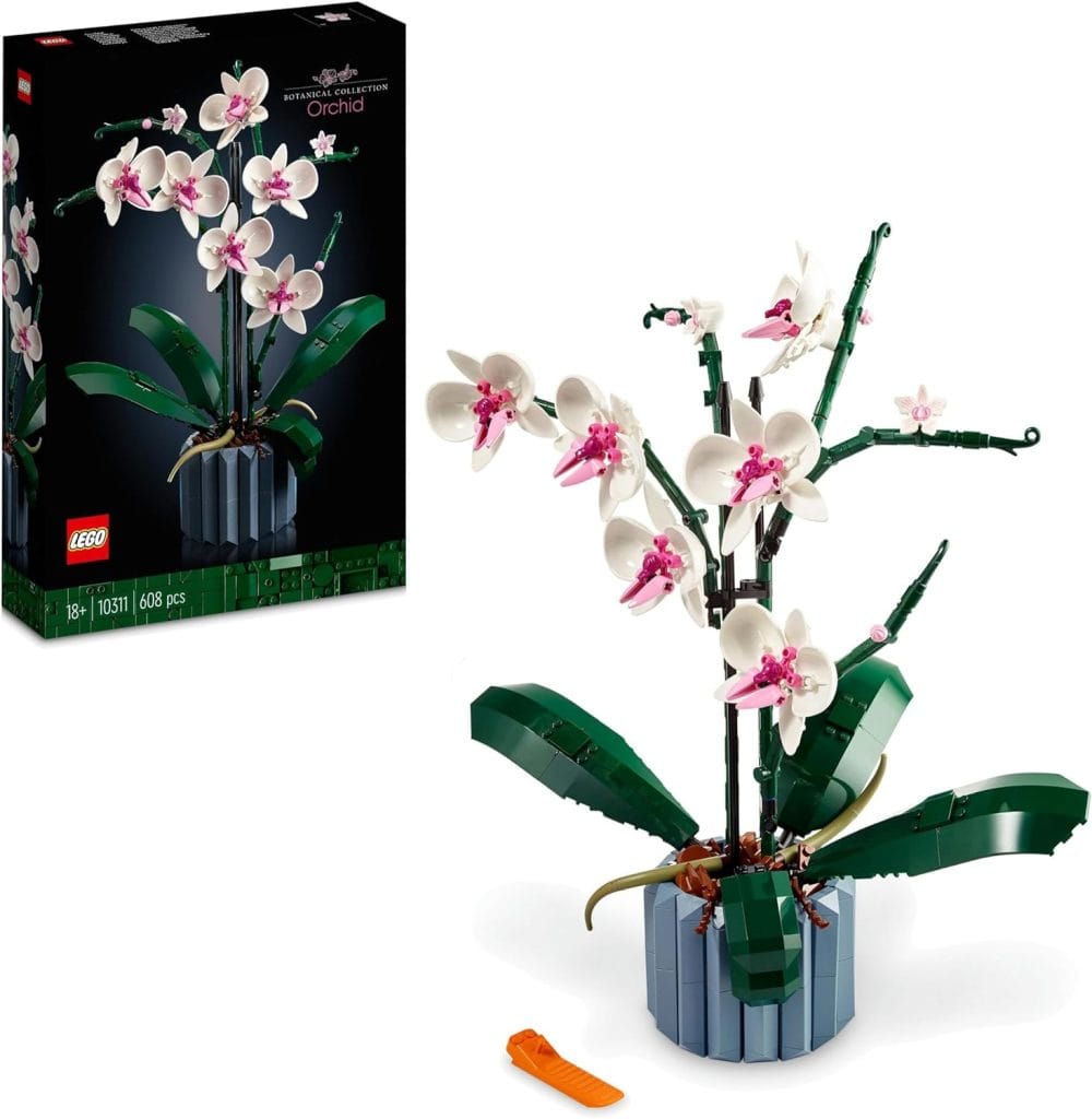 LEGO Botanicals Orchidea artificiale da costruire - pianta finta decorativa regalo donna uomo adulti 2025