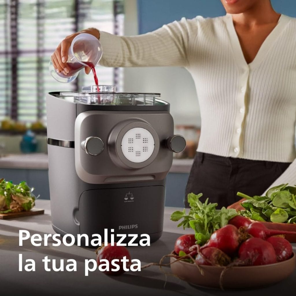 Philips Serie 7000 macchina per pasta automatica con tecnologia ProExtrude - regalo perfetto per donna che ama cucinare e ha tutto