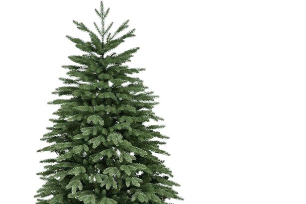 Albero di Natale artificiale folto e realistico da 210 cm con borsa per riporre i rami smontati.